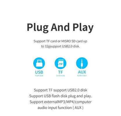 Caixa de som Bluetooth T&G TG659 Mini Sem Fio Potente à Prova D'água TWS Bluetooth 5.3 com Alto-falante HIFI e Suporte para Cartão TF e Rádio