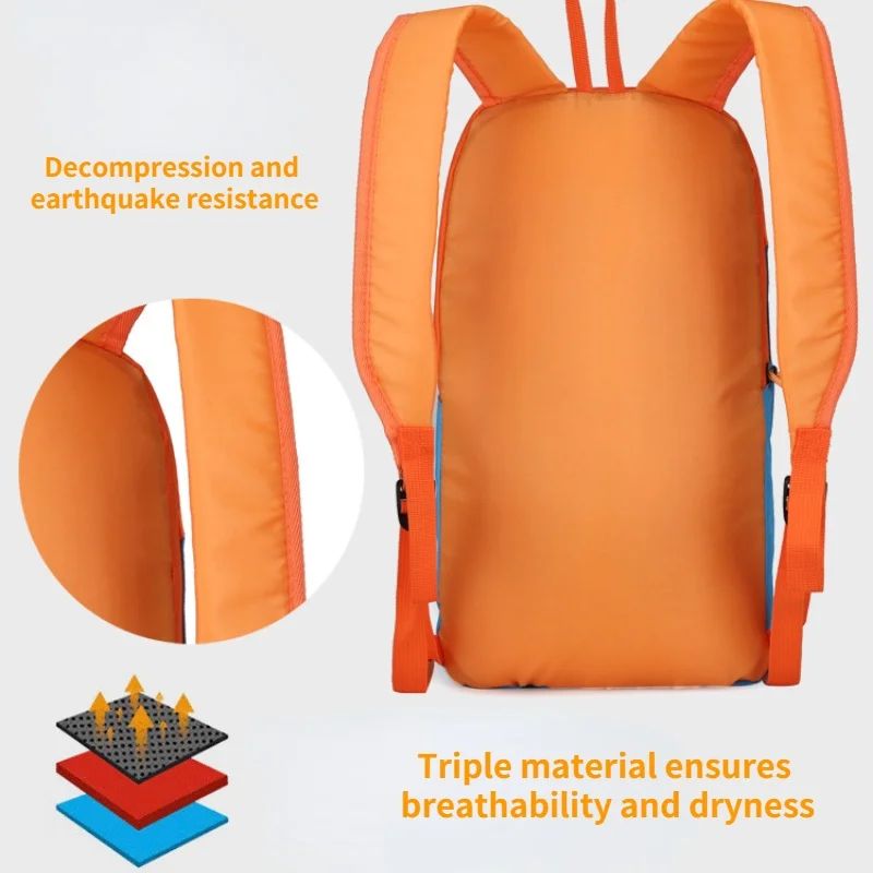Nova mochila esportiva para homens e mulheres, mochila de viagem casual, leve e de alta qualidade