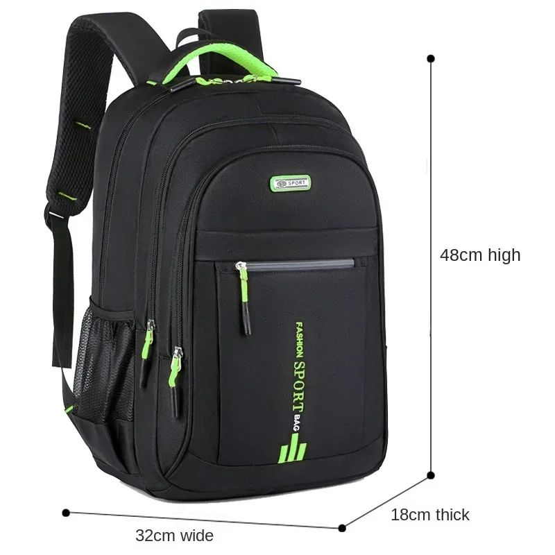 Mochilas Masculinas Oxford À Prova D'Água Mochila Para Notebook Bolsa Executiva Casual Viagem Mochila Escolar Para Ensino Médio