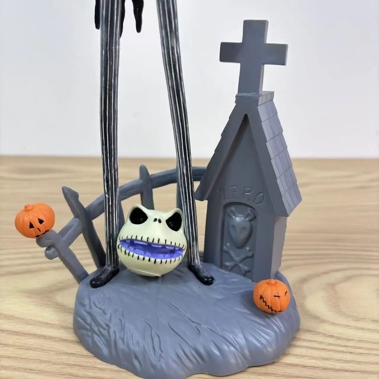 Disney The Nightmare Before Christmas Anime Figure Jack Skellington Model Desktop ornaments Halloween Room Decoration Toy Gifts