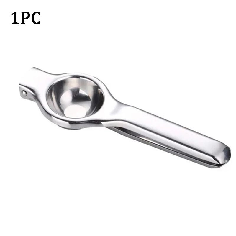 Espremedor Manual de Aço Inoxidável Processador de Suco Espremedor de Limão Laranja Frutas Doméstico Pegador de Limão Acessórios de Cozinha para Prensagem de Frutas
