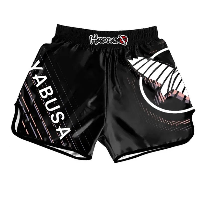 25-26 New Men's Boxing Trunks Training Fighting, Sanda Martial Arts Hall Muay Thai Fitness Shorts