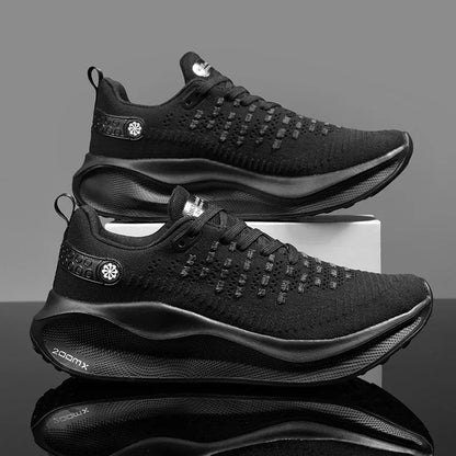 Tênis Feminino Mesh Conforto Tênis Esportivo Masculino 2024 Corrida Placa de Carbono Amortecimento Treino Esportivo Calçado de Corrida Unissex