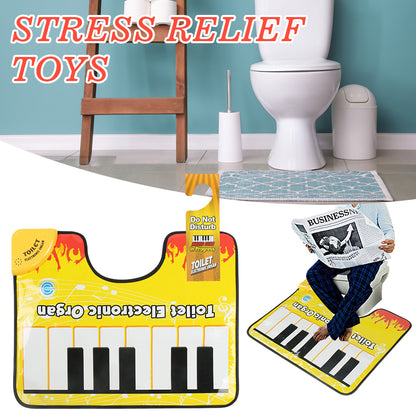 Tapete de Música para Banheiro em Casa, Tapete Criativo com Som de Piano, Almofada Musical Engraçada para o Chão do Piano, Tapete Antiderrapante para Banheira