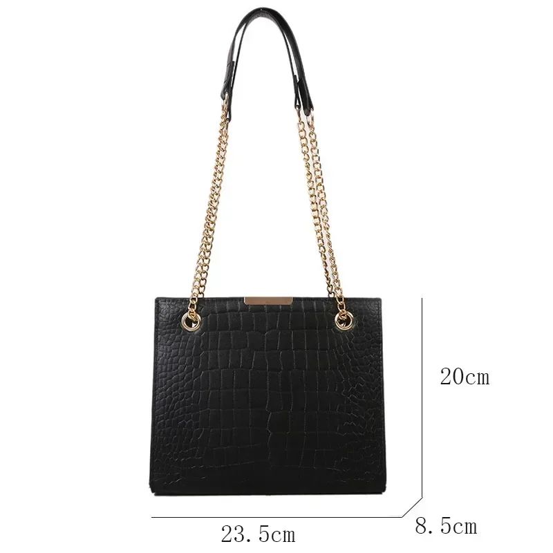 2025 Fashion Luxury Female Crossbody Bags for Women Designer Shoulder Bag Chain Solid Color Messenger Bag Handbags