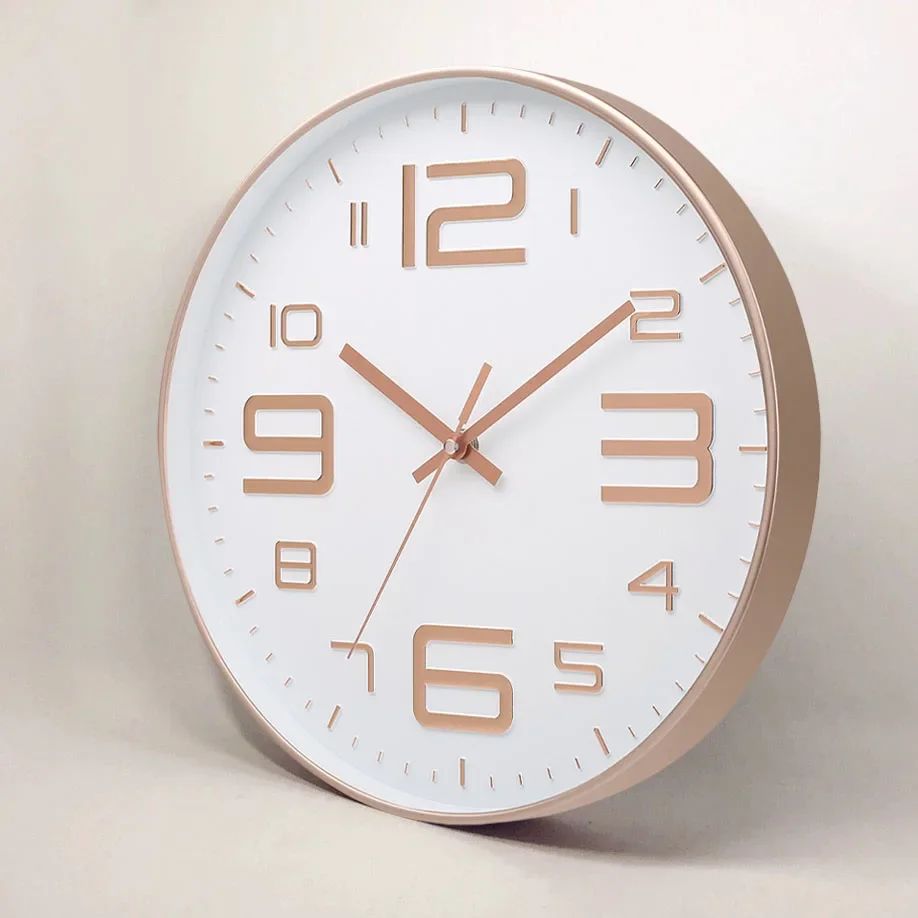 8 Inch Modern Simple Fashion Wall Clock Suitable For Bedroom, Living Room, Study Room Decorative Clock