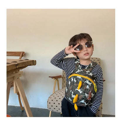 Cute Dinosaur Baby Safety Harness Backpack Toddler Anti-lost Bag Children comfortable Schoolbag toddler anti lost wrist link