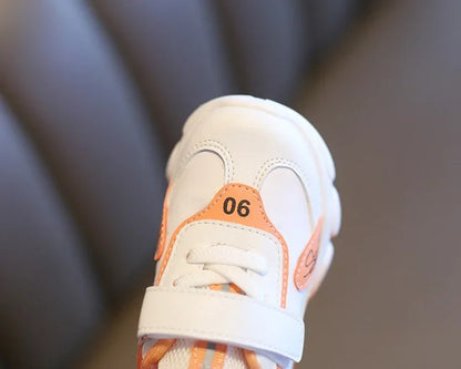 Size 20-31 Children Wear-resistant Casual Sports Shoes Baby Anti-slip Toddler Shoes Girls Boys Kids Soft Bottom Running Sneakers