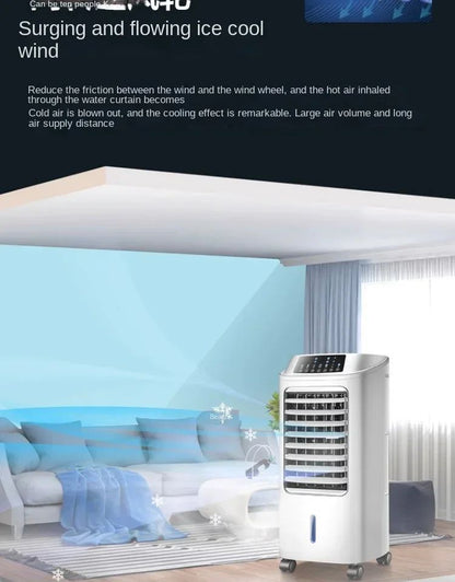 Ar-Condicionado Portátil 220V - Haier Ventilador de Resfriamento Único Resfriado a Água BAW