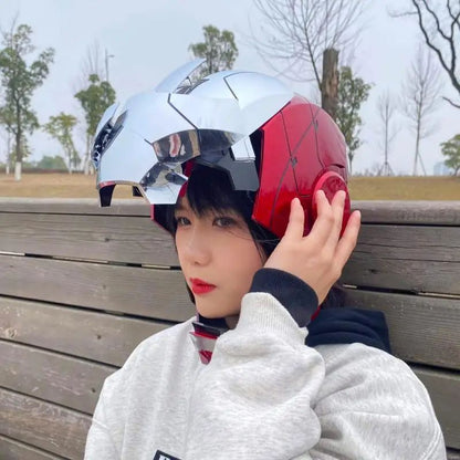 Novo capacete de Homem de Ferro AutoKing 1:1 Mk5 Cosplay Controle de Voz Olhos com Luz Modelo Brinquedos para Adultos Presente de Natal Elétrico Vestível