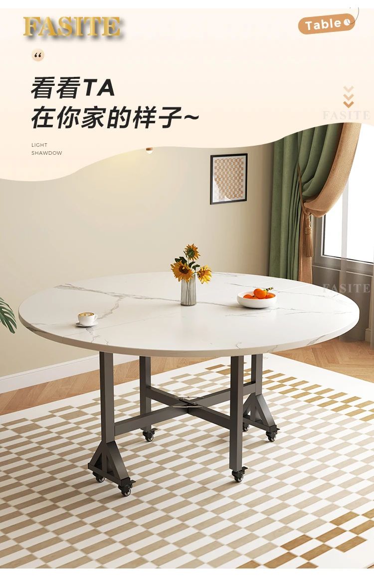 Center Restaurant Dining Tables Folding White Modern Nordic Coffee Tables Luxury Outdoor Kitchen Furnitures