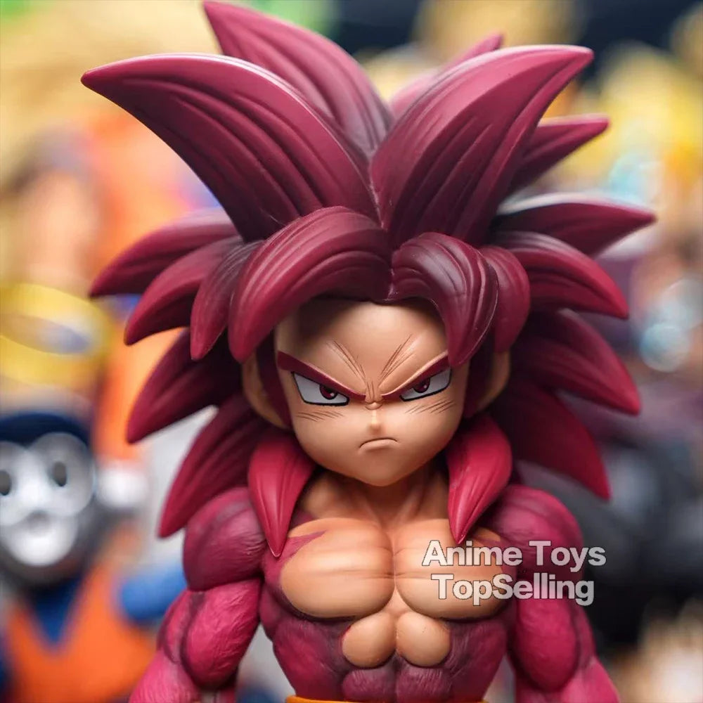 Anime Dragon Ball DAIMA Figure Super Saiyan 4 Goku Vegeta Action Figure Pvc Collectible Statue Model Toy Gifts15.5-16.5cm