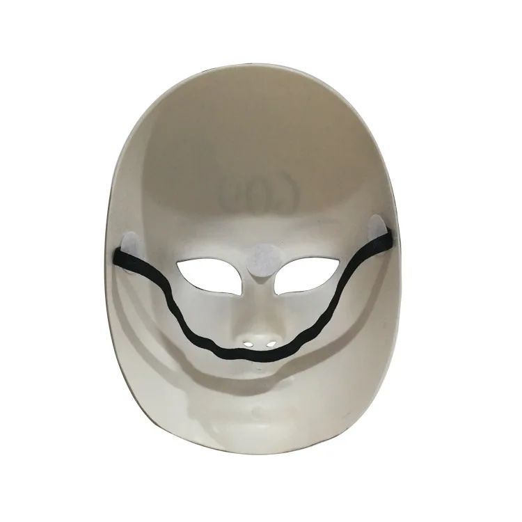 Human Removal Plan Mask Evil Smiley Bleeding Mask Men and Women Kiss Me Mask Halloween Mask Human Removal Plan Cosplay Mask