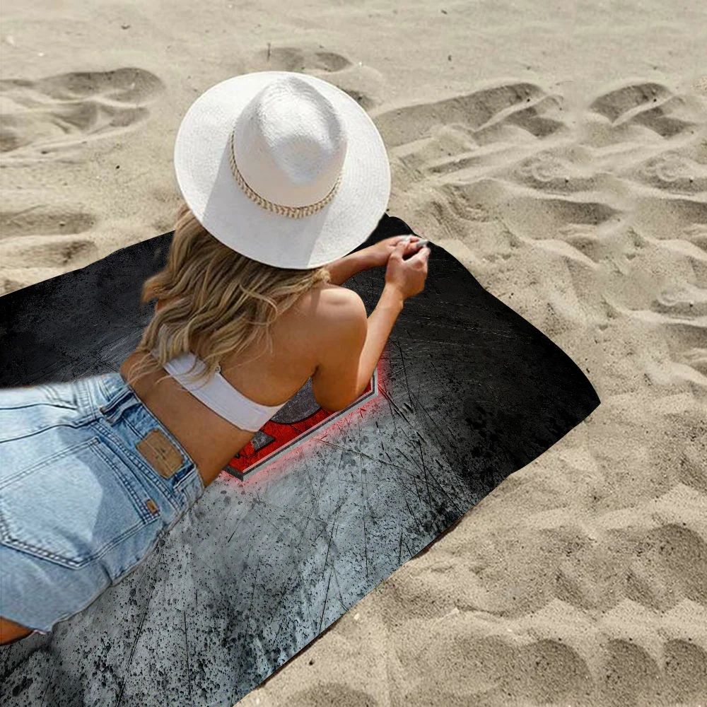 Science Fiction Film S-Superman Microfiber Beach Towel Absorbent Quick Dry Soft Yoga Swimming Resort Mountain Climbing Towel