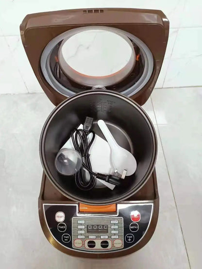 Panela de arroz elétrica inteligente de luxo, requintada, antiaderente, com baixa concentração de açúcar, 5L, para atacado