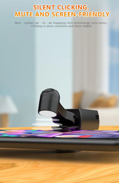 Clicador automático para smartphone, Clicador sem fio para telefone, Clicador de tela para transmissão de vídeo ao vivo, Jogo, Clicador de toque de tela multifuncional