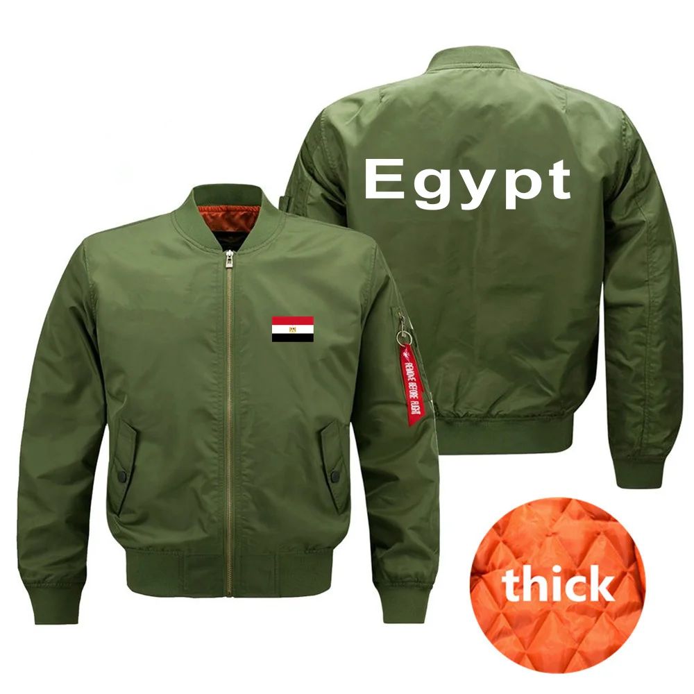 Funny Egypt Military Flight Aviation Men Ma1 Bomber Jacket Outdoor Windproof Man Baseball Coats men clothing
