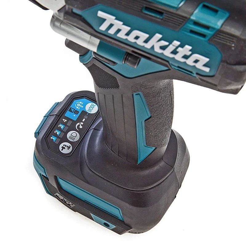 Chave de Impacto a Bateria Makita DTW700 18V Motor Brushless 700 Nm Chave Elétrica com Velocidade Variável Alta Eficiência Parada Automática Durável