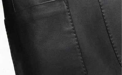 Thin Men's Suit Jackets Coat Short Cropped Male Blazer Leather Slim Fit Premium Simple Breasted New In Fashionable Elegant