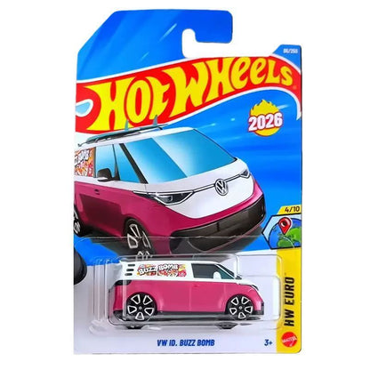 2026 D Novo Genuíno Hot Wheels Carro de Liga F1 McLaren Ferrari Optimus Prime Bugatti Brinquedo Modelo de Carro Enfeite Presentes de Aniversário para Meninos