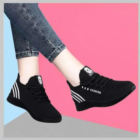 Tenis Feminino 2025 Women Vulcanized Shoes Breathable Women Fashion Air Mesh Casual Sports Shoes Womens Sneakers Chaussure Femme