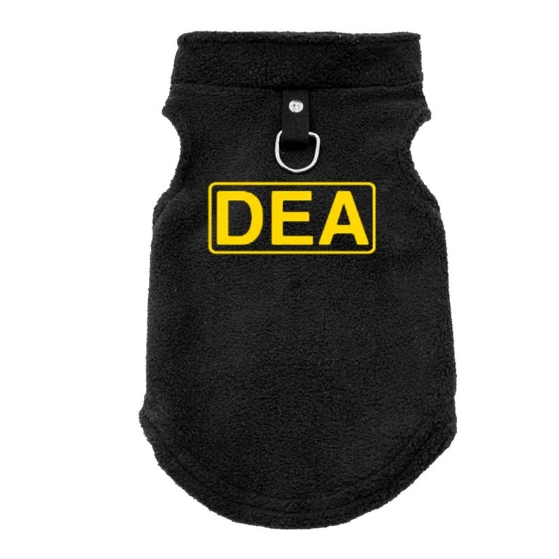 FBI Roupa para Cães Colete Macio Quente Roupa para Cachorros Colete Capa Roupa de Inverno para Animais de Estimação Jaqueta Casaco Cães Pequenos e Médios Roupa Chihuahua P-GG