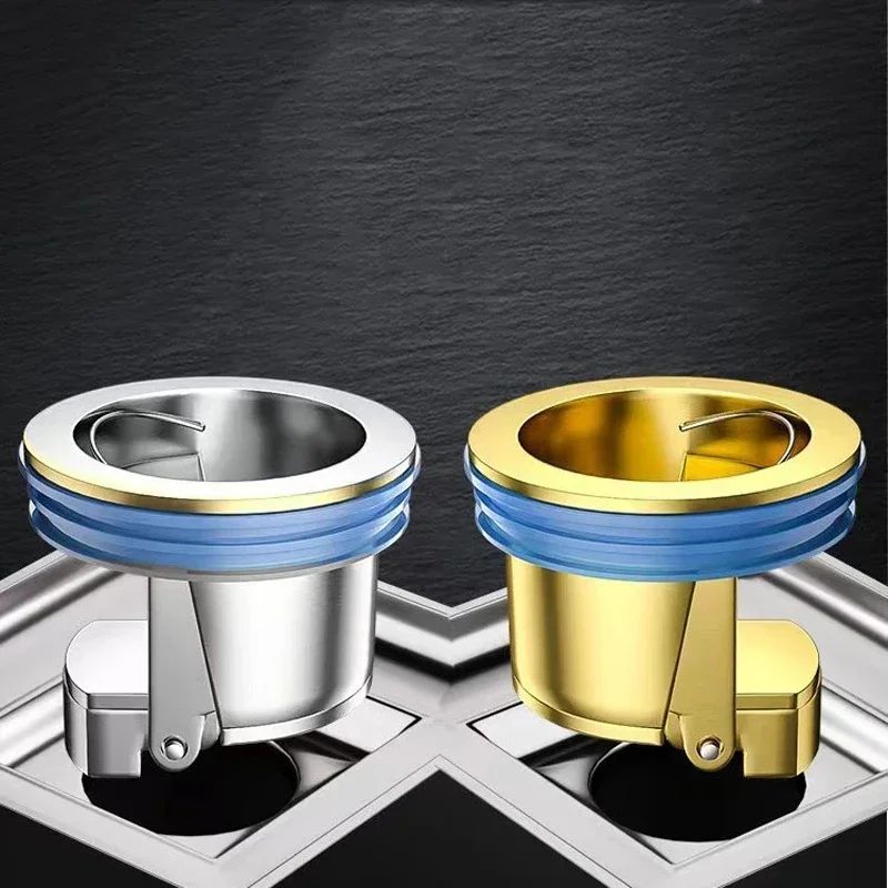 Toilet Shower Copper Floor Drain Core Anti Odor and Insect Repellent Device Springboard Self Sealing Core Bathroom Accessories