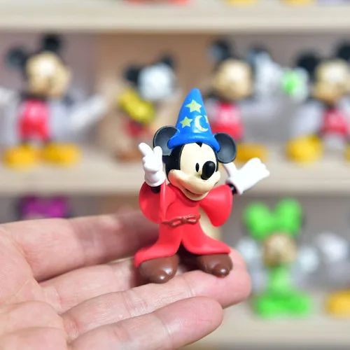 Disney Steamboat Willie Mickey Mouse Anime Figure Model Toys Cake Desktop Decoration Collectible Dolls Toys Gifts for Children