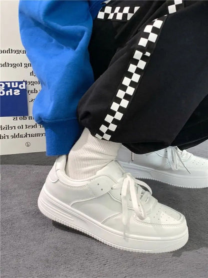 Tennis Sneakers Woman Spring Autumn Sports Board Shoes Fashion Comfort Colorful Casual Academy Style Little White Shoes Female