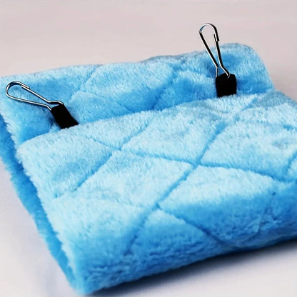 Rede para pássaros suspensa Peônia Papagaio, Ninho aconchegante para pássaros no inverno, Casa de pássaros quente, Cama de pelúcia para periquitos e calopsitas