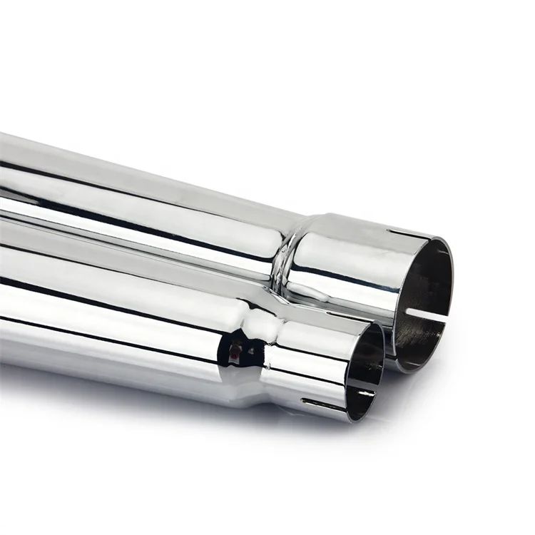 304 Stainless Steel Exhaust Muffler Pipe For Harley Davidson Motorcycle