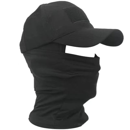 Balaclava Baseball Caps Full Face Mask Set Men Summer Snapback Sun Hat Outdoor Hunting Camouflage Balaclava