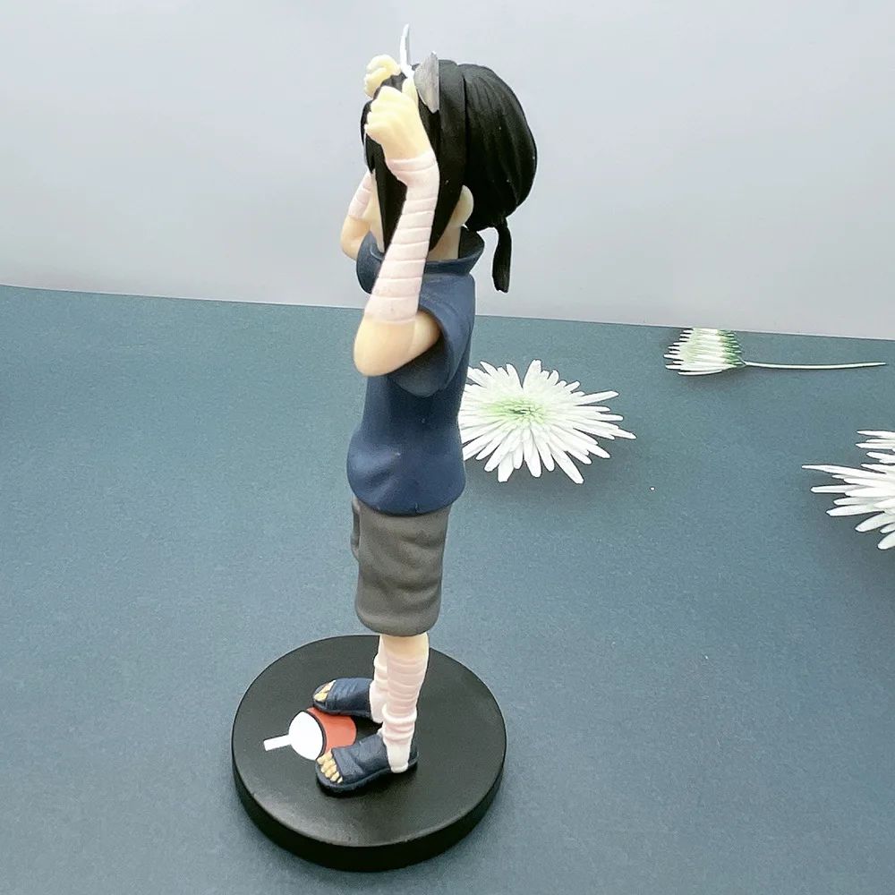 15cm Boneco de Anime Naruto Membro da Akatsuki Uchiha Itachi na Infância Bonecos de Ação PVC Modelo Colecionável Brinquedo Presente para Crianças