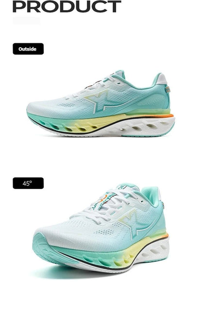 Xtep Reactive Coil 12.0 Running Shoes Male's 2025 Summer Elasticity Sports Shoes Rebound Cushioning Sneakers 975219110045