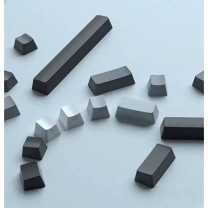 Keycaps Cherry de luz diurna originais novos 2025 PBT translúcidas com cor gradiente e gravação lateral personalizadas para teclados mecânicos MX