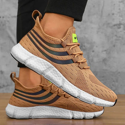 Men’s Sneakers Comfortable Breathable Platform Shoes Summer Man Running Shoes Breathable Comfortable Fashion Walking Sneakers