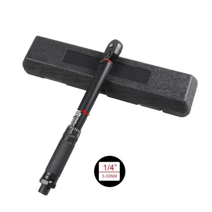 Chave de Torque 72T 1/2'' 3/8'' 1/4'' com Quadrado de Encaixe, Chave de Torque Predefinida para Bicicleta, Catraca Bidirecional, Ferramentas Manuais Automotivas para Carros e Bicicletas