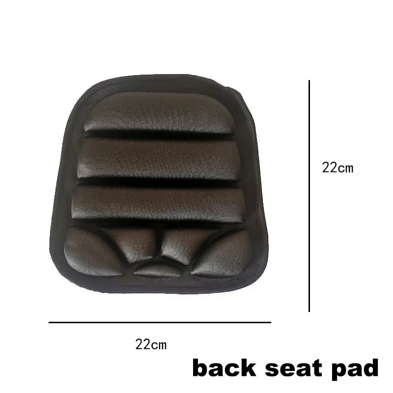 Almofada de Assento de Moto 3D Conforto Gel Almofada de Assento Respirável Capa de Assento Universal com Absorção de Choque para Montanha Avançada