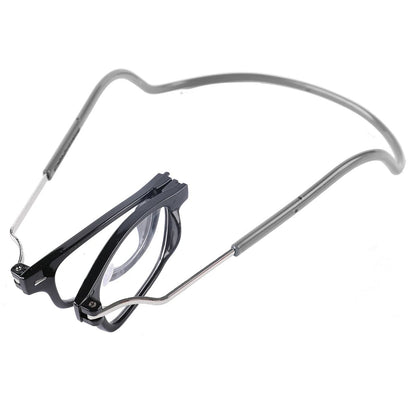 Portable Folding Reading Glasses High Definition Resin Fashion Presbyopic Eyeglasses