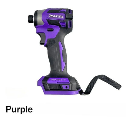 Parafusadeira de Impacto Sem Fio Makita 18V LXT com Motor Brushless Furadeira Elétrica Modos Madeira/Parafuso/T 180 N·M Ferramentas Elétricas Recarregáveis DTD173