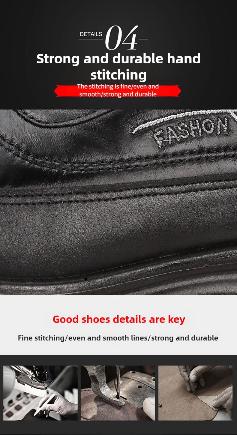 Winter Fashion Men's Shoes Warm Plush  Men's Black Waterproof Zapatillas Hombre Comfortable Men's Walking Shoes