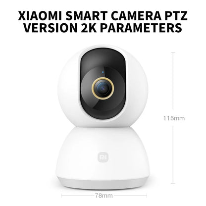 Xiaomi 360° Smart Home Security Camera Mi PTZ 2K Webcam 1296P 3 Megapixel AI Human Detection Night Vision Webcam Chinese Version