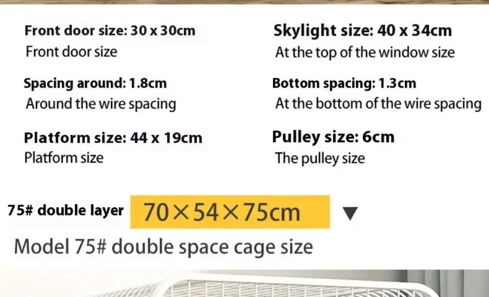 Villa para Gatos de Dois Andares Interna Extra Grande Espaço Livre Gaiola para Pets Casa de Escalada para Gatinhos Villas para Gatos Castelo para Gatos com Banheiro Integrado