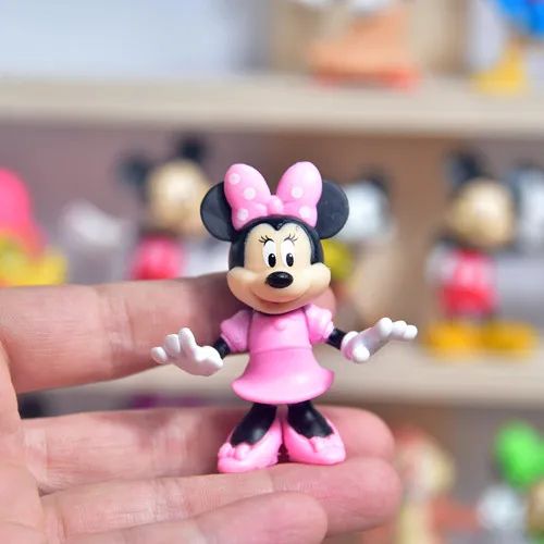 Disney Steamboat Willie Mickey Mouse Anime Figure Model Toys Cake Desktop Decoration Collectible Dolls Toys Gifts for Children