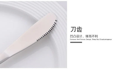 Creative Kids Stainless Steel Knife Fork and Spoon Set Home Steak Knife  Coffee Spoon, Stirring Spoon