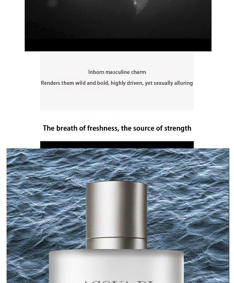 Men's Perfume 100ml, Long-lasting Freshness, Awakens Your Daily Charm | Essential for Commuting, Business, and Social Dating