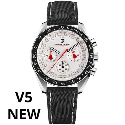 2025 New PAGANI DESIGN Mens Watches Top Brand Luxury Automatic Quartz Chronograph Waterproof Sport Stainless Steel Clock Relogio