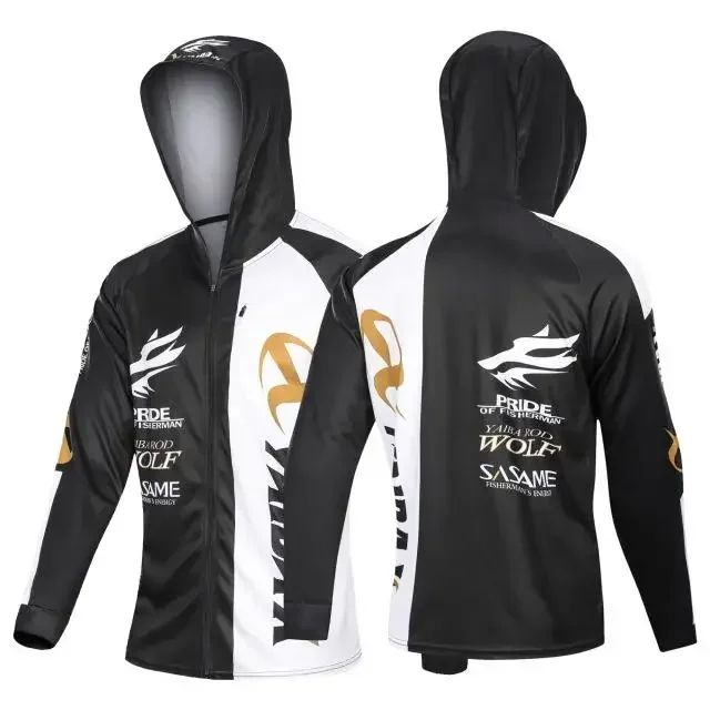 NOVO Blusão Masculino de Pesca Ciclismo Camisa de Manga Longa Tecido Secagem Rápida Roupa Esportiva para Ar Livre Pesca