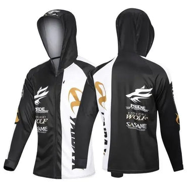 NOVO Blusão Masculino de Pesca Ciclismo Camisa de Manga Longa Tecido Secagem Rápida Roupa Esportiva para Ar Livre Pesca