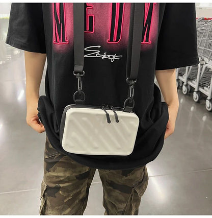 2025 New Men's Bag Fashion Trend Shoulder Bag High Quality Design Crossbody Bag PU Light Luxury Handbags ????? HOT SALE